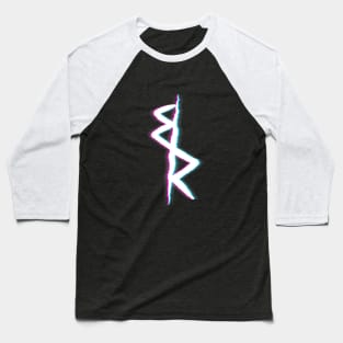 David’s Jacket Logo Glitch - Cyberpunk Edgerunners Baseball T-Shirt